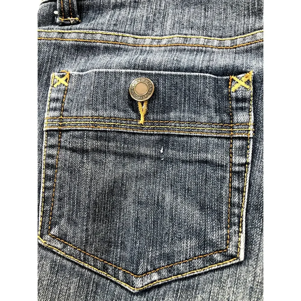 Faded Glory Womens Cropped Stretch Jeans Size 8 - Picture 9 of 11